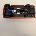 Vintage Style 1956 Ford Thunderbird Diecast Model Car Orange Collectible - Image 7