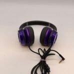 Monster N-Tune On-Ear Headphones Purple Wired Noise Isolating - Image 2