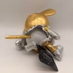 Disney Minnie Mouse Plush 15” Gold Silver Polka Dot Doll New Tags - Image 4