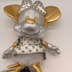 Disney Minnie Mouse Plush 15” Gold Silver Polka Dot Doll New Tags - Image 6