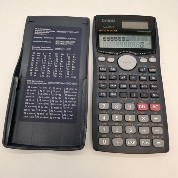 Casio fx-991MS Scientific Calculator S-VPAM Solar With Cover