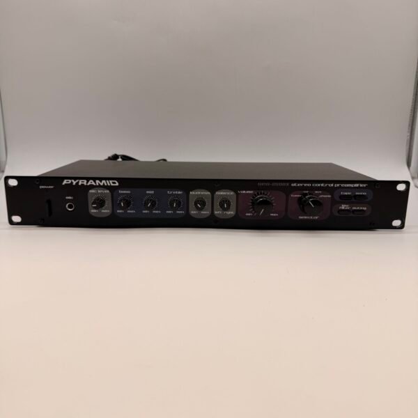 Pyramid SEA-2500X Stereo Control Preamplifier Rack Mount Tested