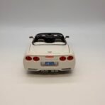Burago Chevrolet Corvette C5 1997 1:18 Diecast Convertible White Italy - Image 4