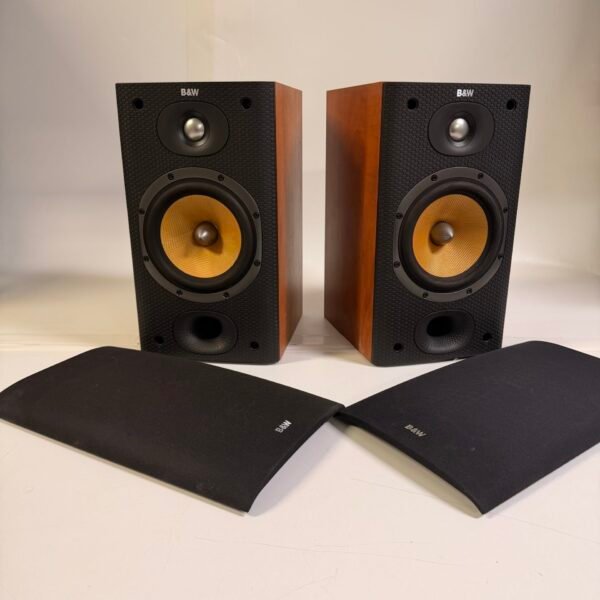 B&W DM601 S3 Speakers Pair Oak Made In England Tested
