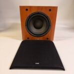 B&W ASW600 Subwoofer Oak Powered Active Made In England Tested
