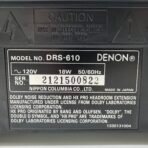 Vintage 1990s Denon DRS-610 Cassette Deck HX Pro Dolby Tested Manual, Japan - Image 11