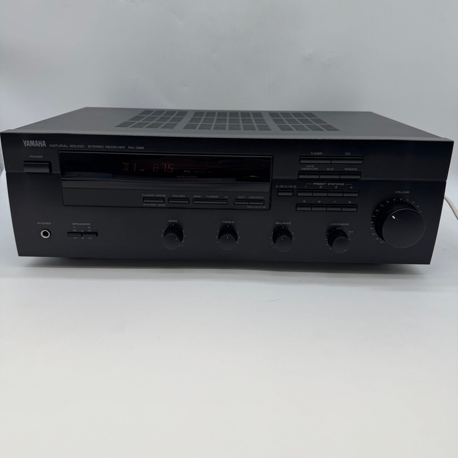 IMG_1956 Yamaha RX-395 Stereo Receiver Reciever 2-Chan Receiver Phono Tested - Image 1