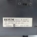 Teac W-600R Stereo Auto Reverse Double Cassette Deck Recorder No Remote - Image 9