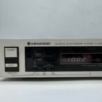 Rare-Kenwood  KT-7X Quartz Synthessizer Stereo Tuner W Attached Antenna/great - Image 2