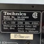 Technics SA-DX950 AV Receiver 5.1 Channel Dolby DTS 100Wx5 Tested Working - Image 10