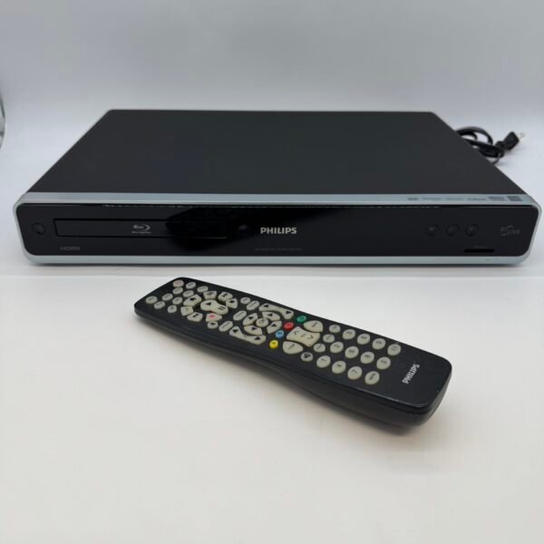 Philips BDP5012 Blu-Ray DVD Player with Remote and HDMI Cable