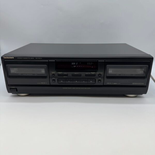 Technics RS-TR272 Dual Cassette Deck Dolby Tested , Working (see Description)