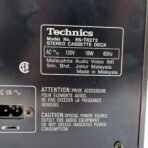 Technics RS-TR272 Dual Cassette Deck Dolby Tested , Working (see Description) - Image 9