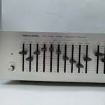 Realistic 31-2000A Stereo Graphic Equalizer Silver Faceplate Tested Working - Image 2