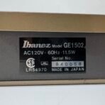 Vintage Ibanez GE1502 Dual 2/3 Octave Equalizer - Image 10