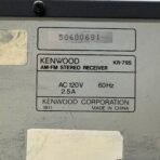 Kenwood KR-795 Stereo Receiver AM FM Dolby Pro Logic Tested Working - Image 11