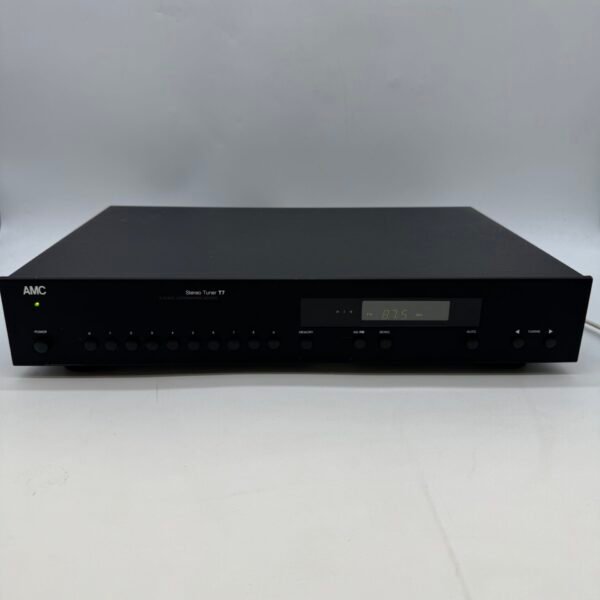 AMC T7 Stereo Tuner AM/FM Radio Digital Display RCA Output Tested Working