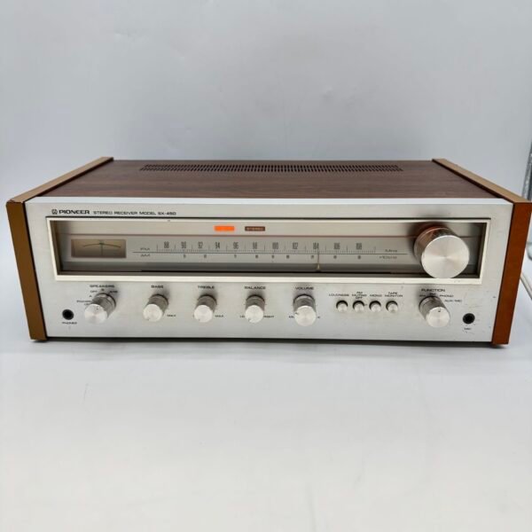 Vintage 1970s Pioneer SX-450 Stereo Receiver AM/FM Made in Japan Tested Working