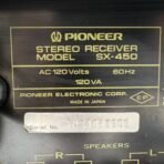 Vintage 1970s Pioneer SX-450 Stereo Receiver AM/FM Made in Japan Tested Working - Image 10