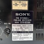 Vintage Sony STR-6036A FM/AM Stereo Receiver Tested Working Japan - Image 8