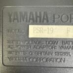 Yamaha PSR-19 Electronic Keyboard 61 Keys Tested Working w/ Power Adapter - Image 9
