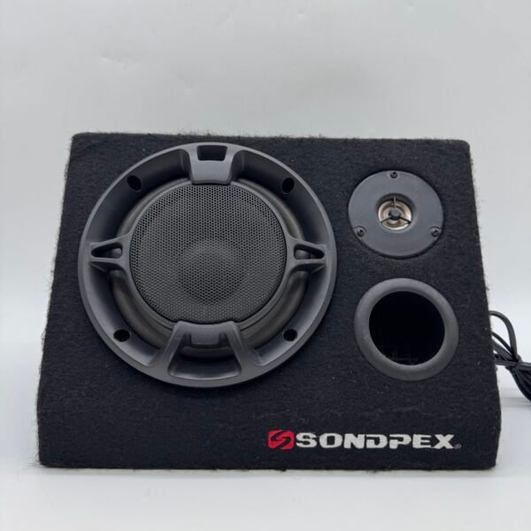 Sondpex CSF-E65B Powered Speaker Subwoofer System USB SD FM AUX Tested Working