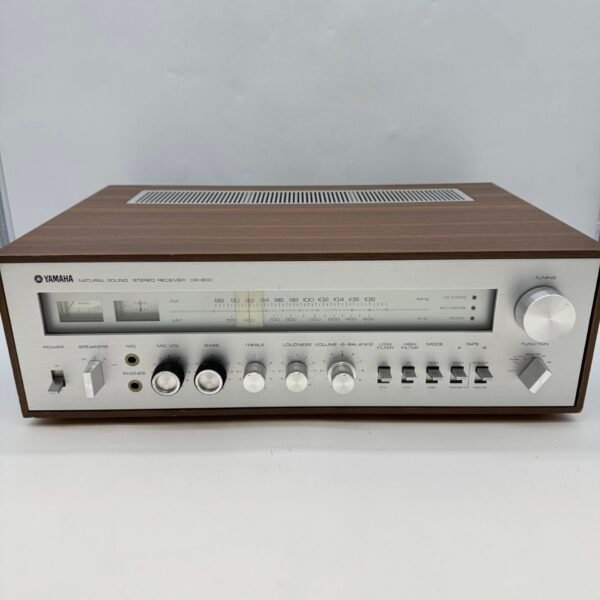 Vintage  Yamaha CR-600 Natural Sound Stereo Receiver Tested Working Japan