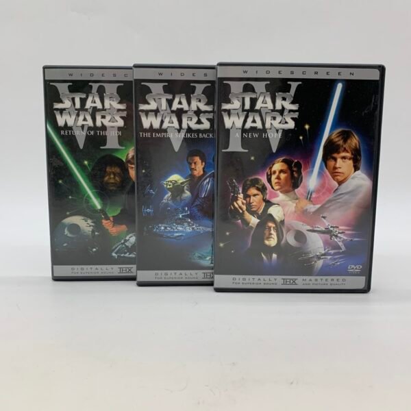 Star Wars Original Trilogy DVD Set Episodes IV V VI A New Hope Empire Jedi Widescreen