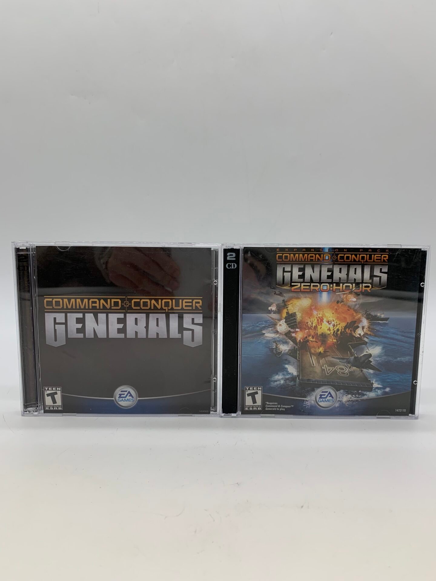 IMG_3235 Command and Conquer Generals PC Game with Zero Hour Expansion Retro RTS CD Set - Image 1
