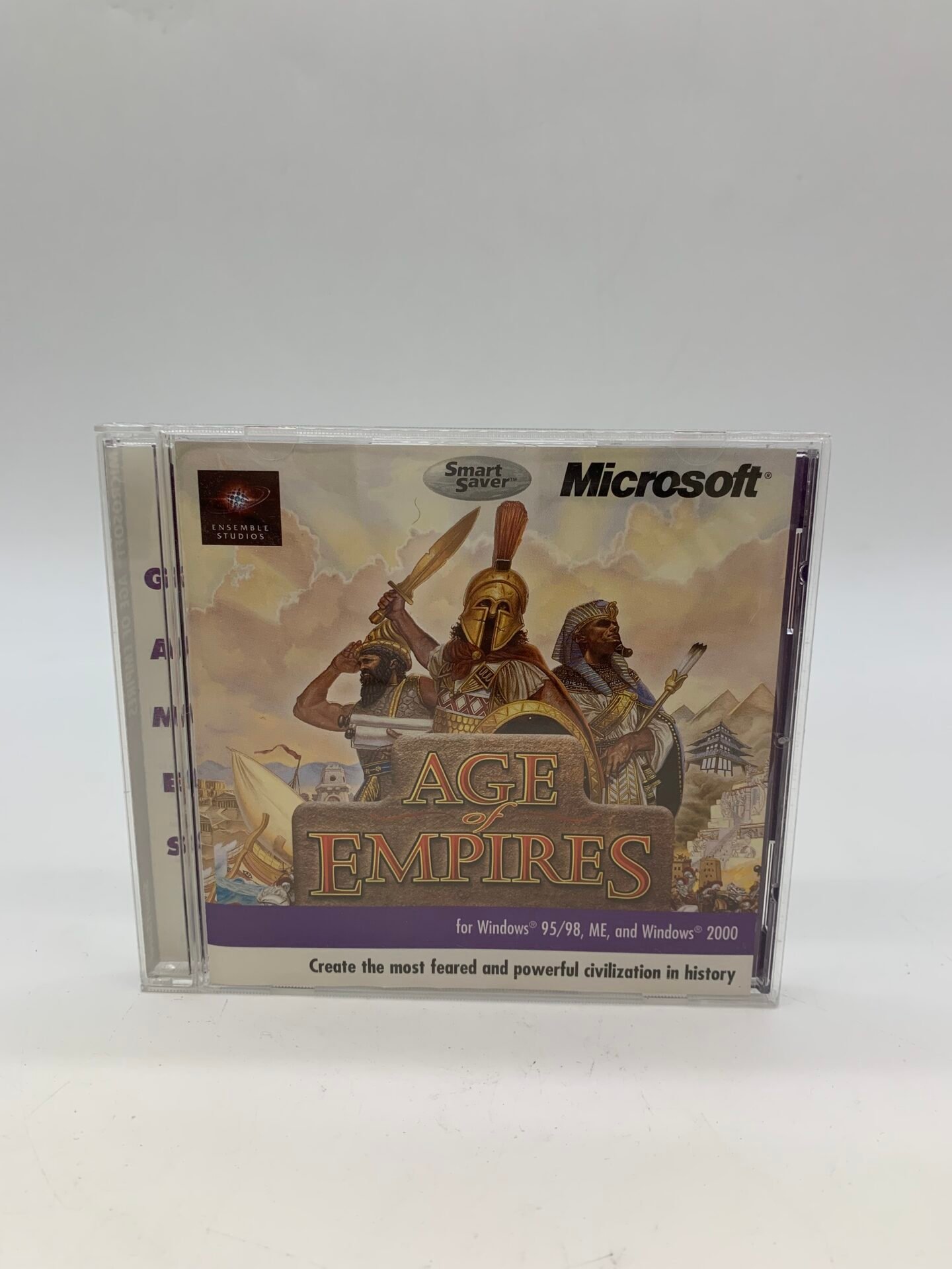 IMG_3238 Age of Empires PC CD Microsoft Classic RTS Game Windows 95 98 2000 Complete - Image 1
