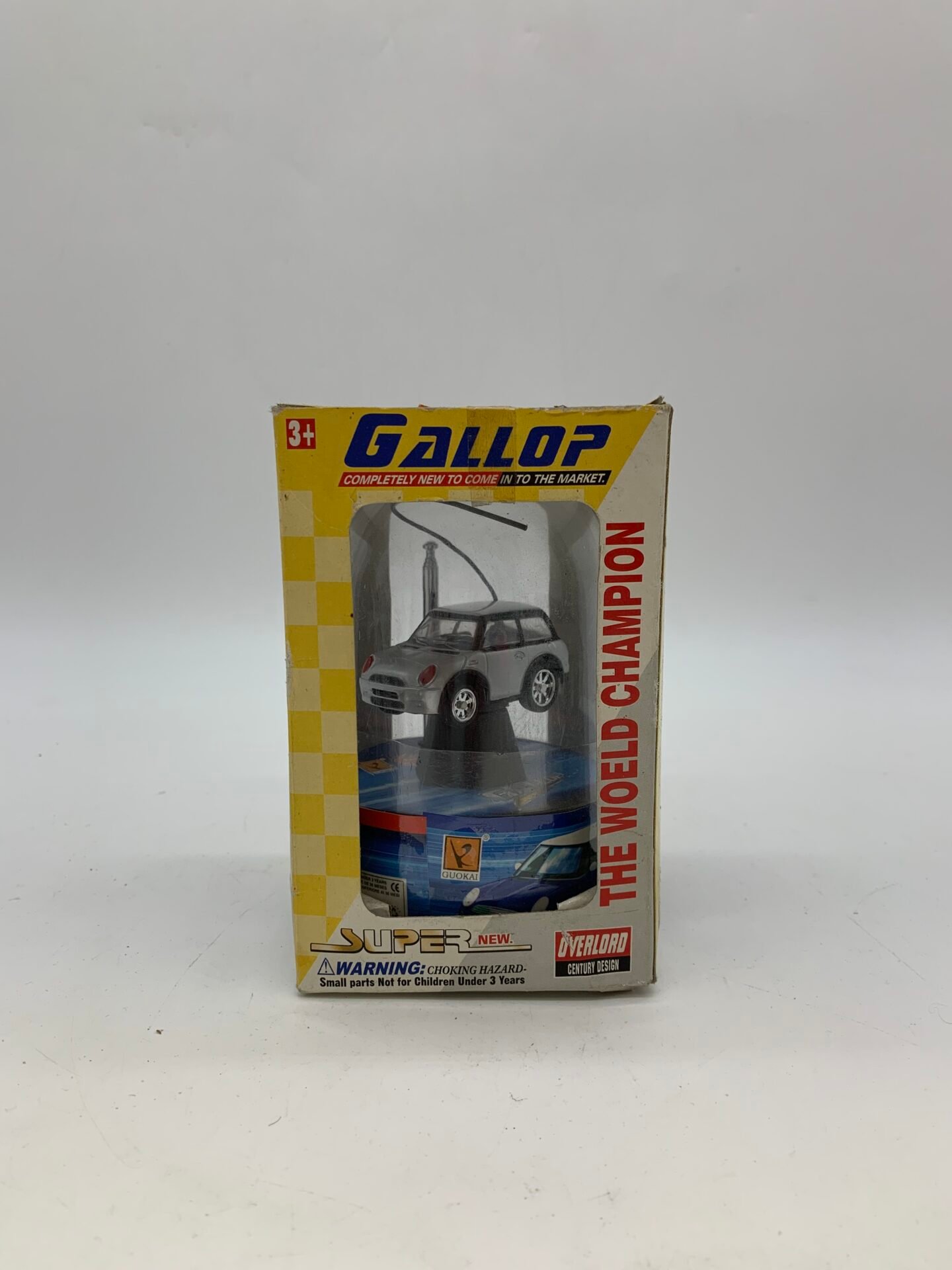 IMG_3287 Vintage Gallop RC Mini Car 27MHz Remote Control Toy In Box - Image 1