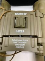 Tasco 10x25 Compact Binoculars With Case Outdoor Travel Optics - Image 4