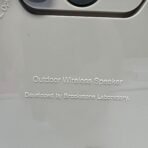 Brookstone S6L Outdoor Wireless Speaker Portable AUX Lights Tested Working - Image 7