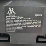 Acoustic Research AWS73 Wireless Outdoor Speaker Tested Working No Power Cord - Image 7