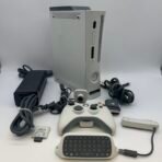 Xbox 360 Console Bundle White 2008 Working Controller Kinect WiFi Adapter HDD