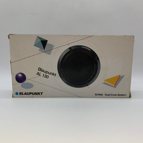 Blaupunkt AL 130 Vintage Car Speakers 50W Dual Cone System Retro Audio