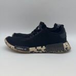 Adidas NMD R1 Black Camo Boost Running Shoes Men’s US 9.5 Pre-Owned - Image 4