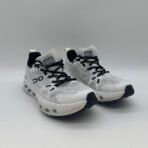 On Running Shoes White Black US Size 10 Pre-Owned