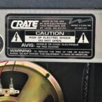 Vintage Crate GX-15 Guitar Amplifier 15W 2-Channel Practice Combo Amp Tested - Image 5