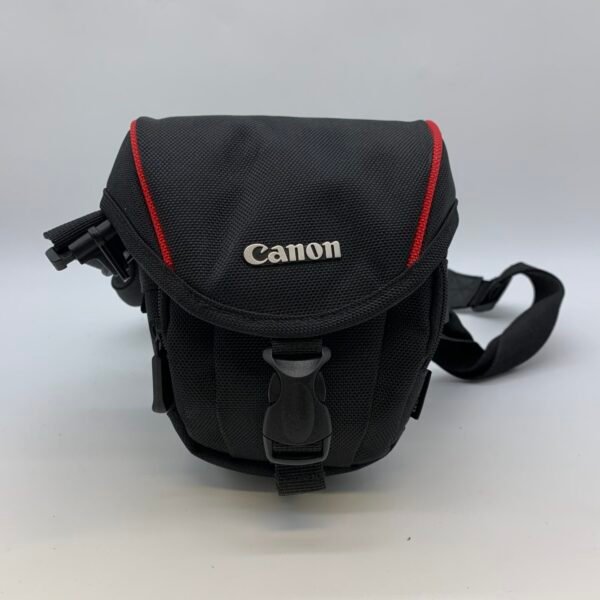 Canon Camera Bag Compact DSLR Case Black Red Padded Carry Case