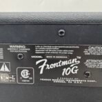 Genuine Fender Frontman GUITAR AMPLIFIER 10 Watt 10G Combo Practice Amp - Image 9