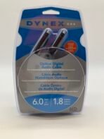 Dynex Optical Digital Audio Cable 6ft 1.8m Toslink HD Audio Cable DX-AV201 New - Image 5