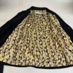 Vertigo Paris Black Trench Coat Jacket XL Belted Double Breasted New With Tags - Image 11