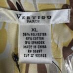 Vertigo Paris Black Trench Coat Jacket XL Belted Double Breasted New With Tags - Image 13