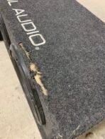 JL Audio 12” Dual Subwoofer Box 12W1V3 BassWedge - Image 7