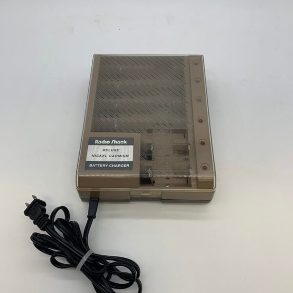 Vintage RadioShack NiCd Battery Charger 1990s Electronics Retro Charging Unit