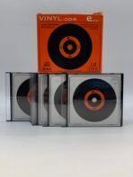 e3Works Vinyl Style CD-R 10 Pack 700MB 80min 24x Blank Discs w/ Cases