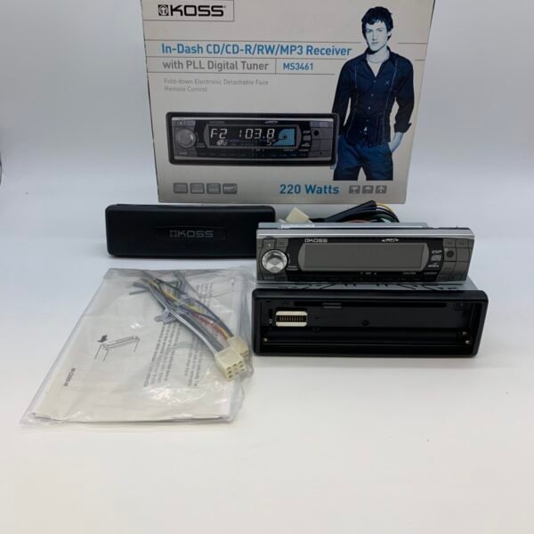 KOSS MS3461 In-Dash CD MP3 Car Stereo Receiver 220W