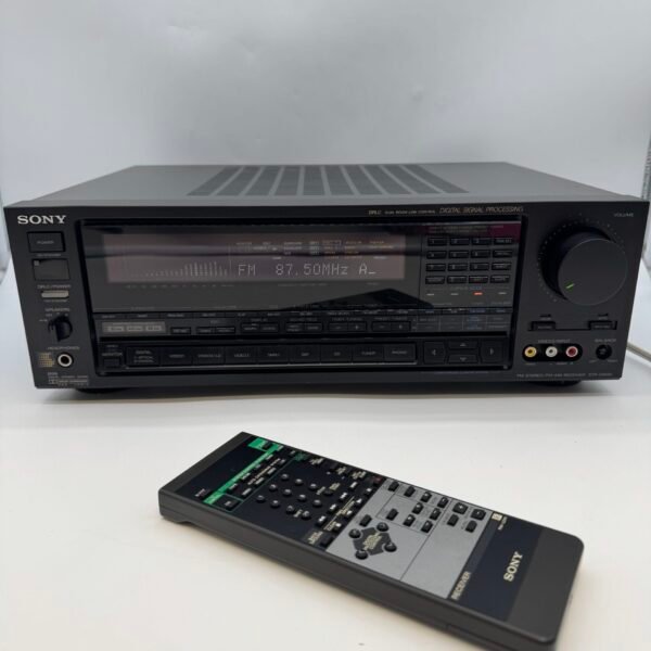 Sony STR-D2020 Vintage Receiver Dolby Pro Logic Tested BundleRemote Japan