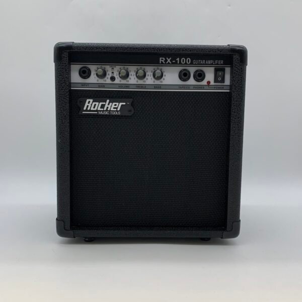 Vintage Style Guitar Amplifier Rocker RX-100 Practice Amp 7W Compact Guitar Amp